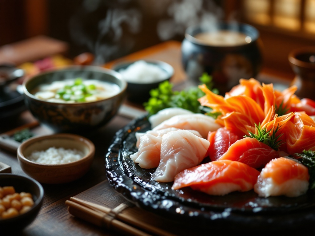Japanese Cuisine: Fresh Fish, Healthy Rice, and Hearty Soups